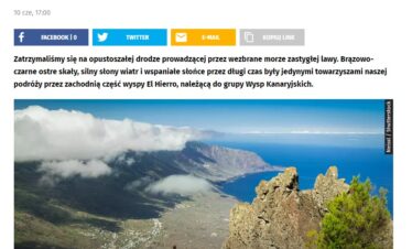 Wyspa El Hierro – potęga trzech żywiołów, dla Onet.pl/podróże